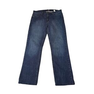 Rip Curl Mens Slim Fit Jeans Blue Dark Wash Denim Size 34X28 CPAAF7